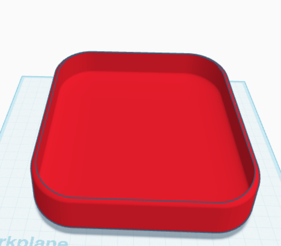 Minimalist trash can for random 3d printed junk.