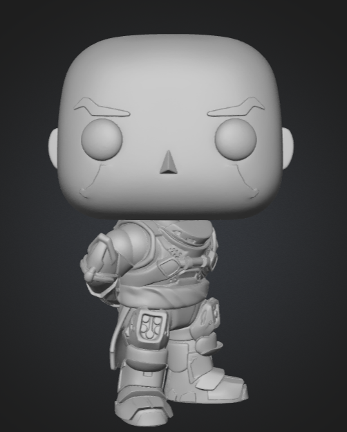 Destiny 2 Zavala 3D model by AdventVR