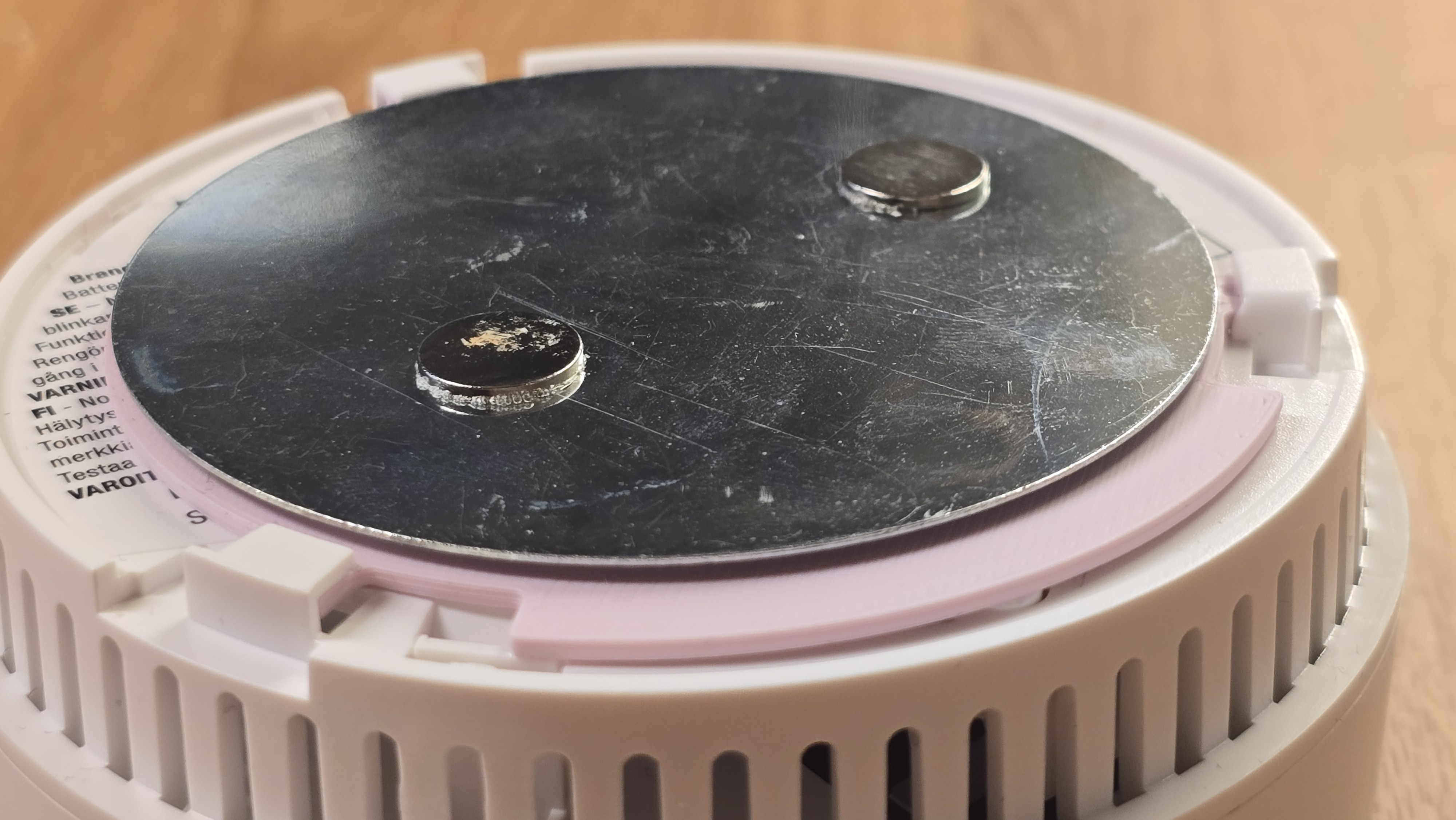 Smoke Alarm Magnetic Mount Adapter Plate
