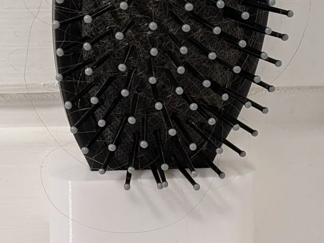 Hairbrush wall holder