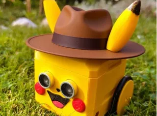 Otto Pikachu Robot With Hats!
