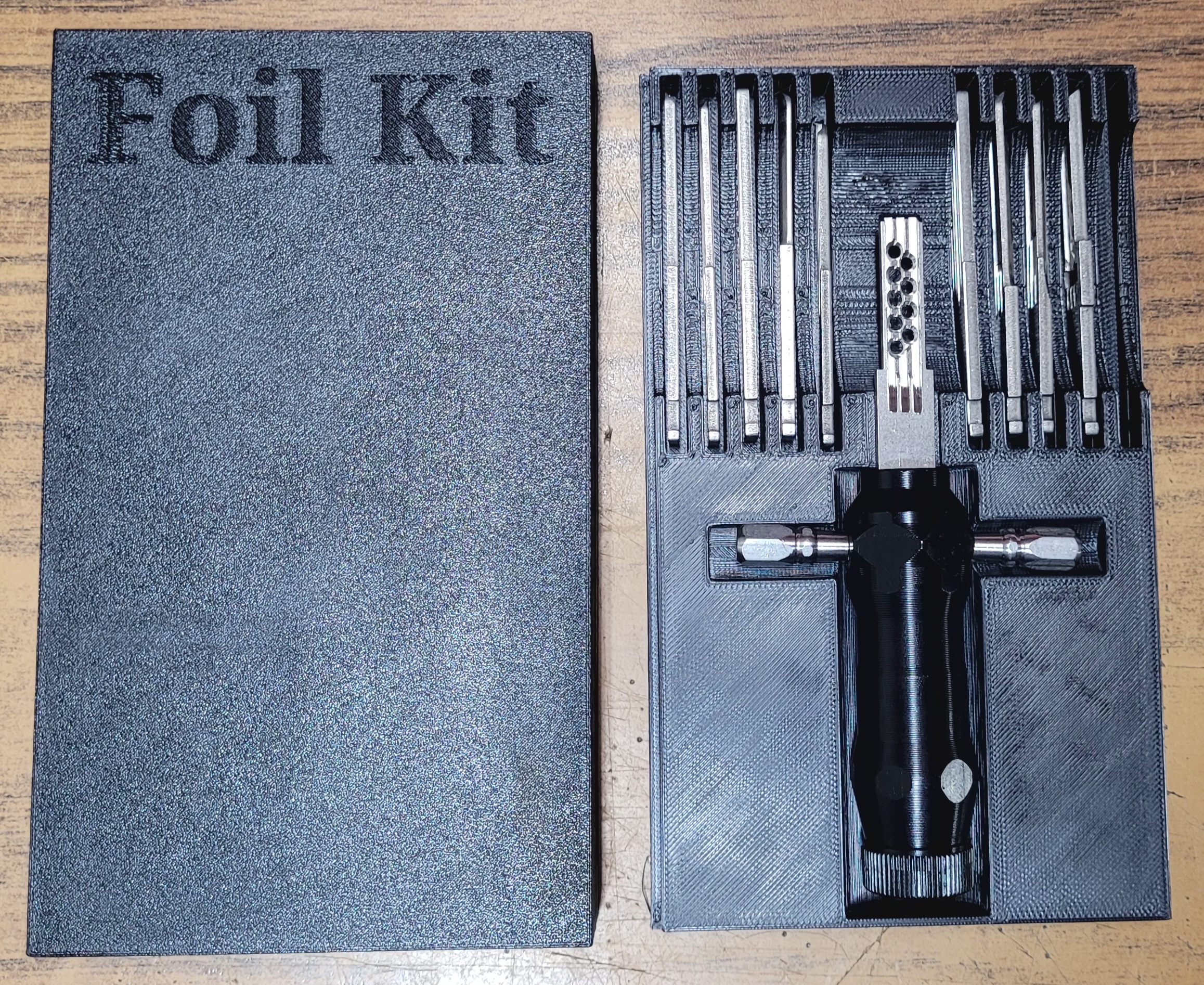 Foil Lock Impressioning Kit Carrying Case