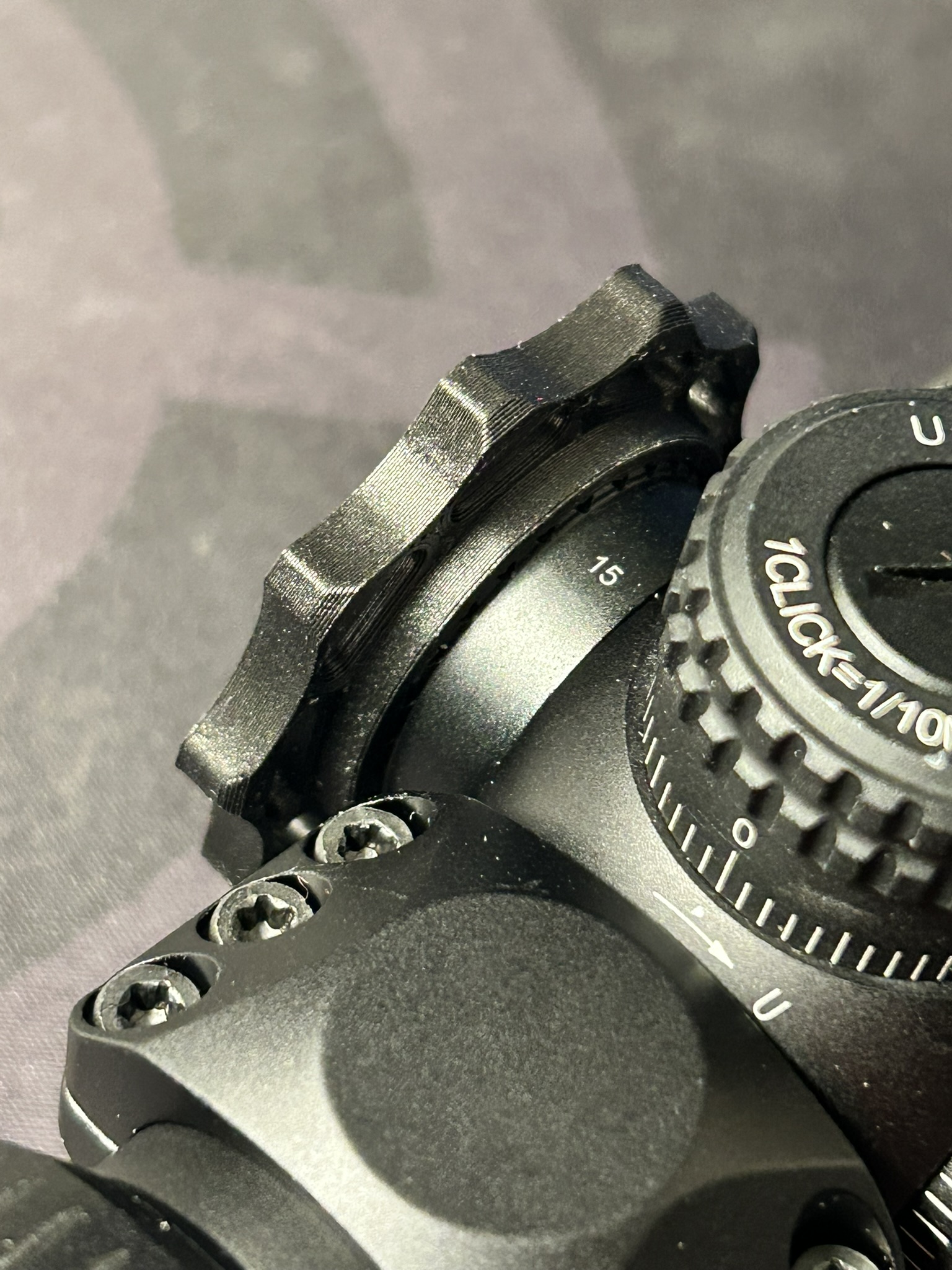 Parallax wheel for VectorOptics Veyron 3-12X44FFP Rifle Scope
