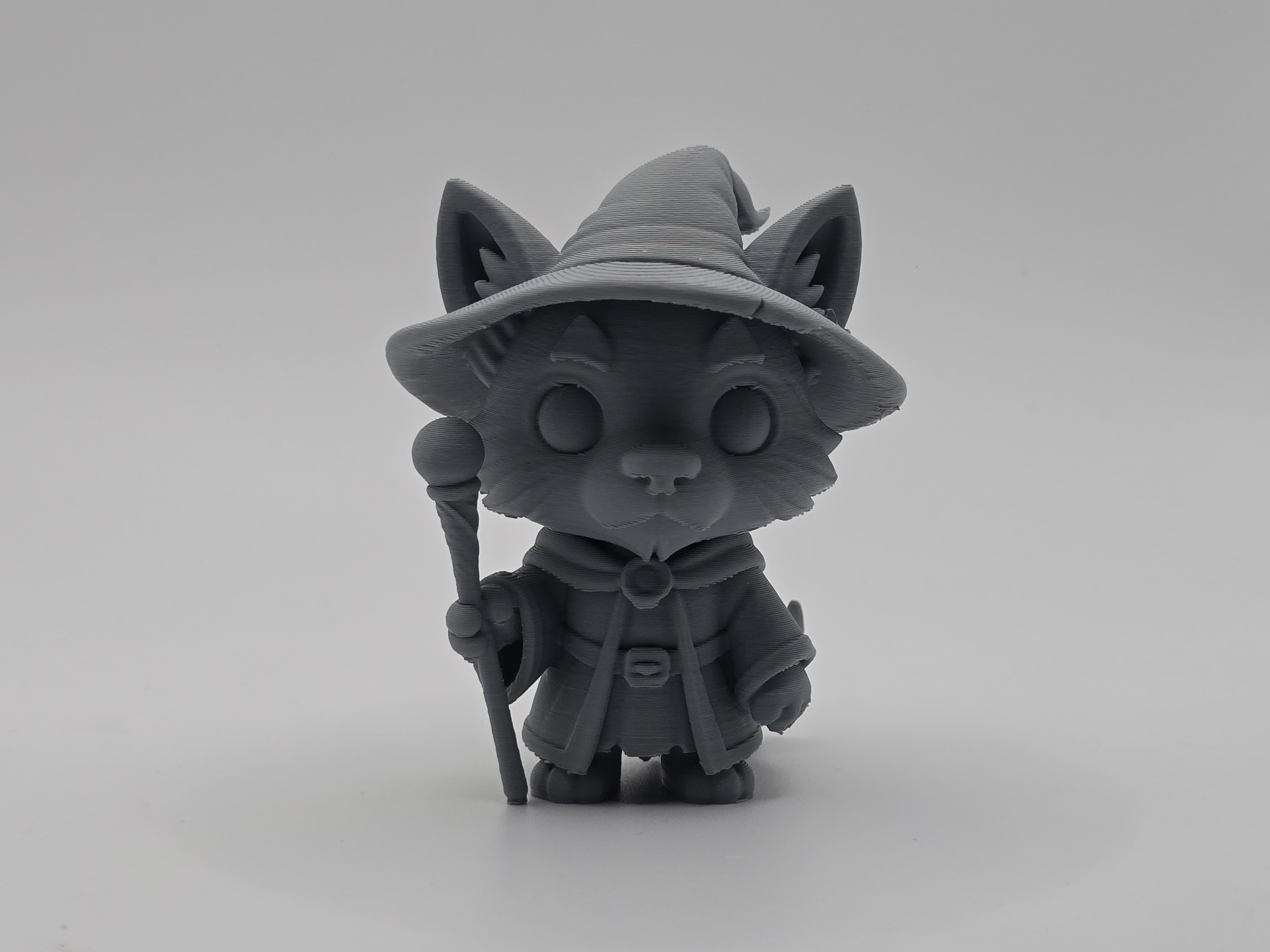Wizard Wolf Figurine/Keychain