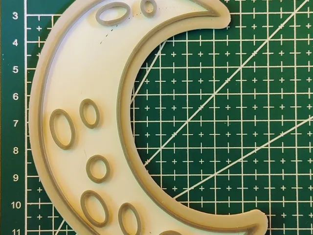 Moon cake topper