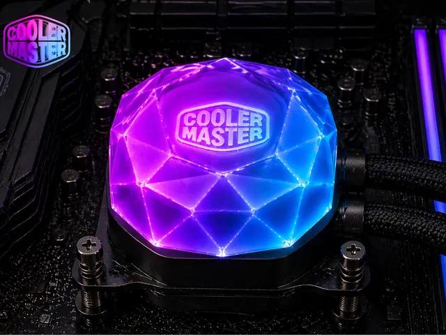 Cooler Master Elite Liquid series diamond pump cover