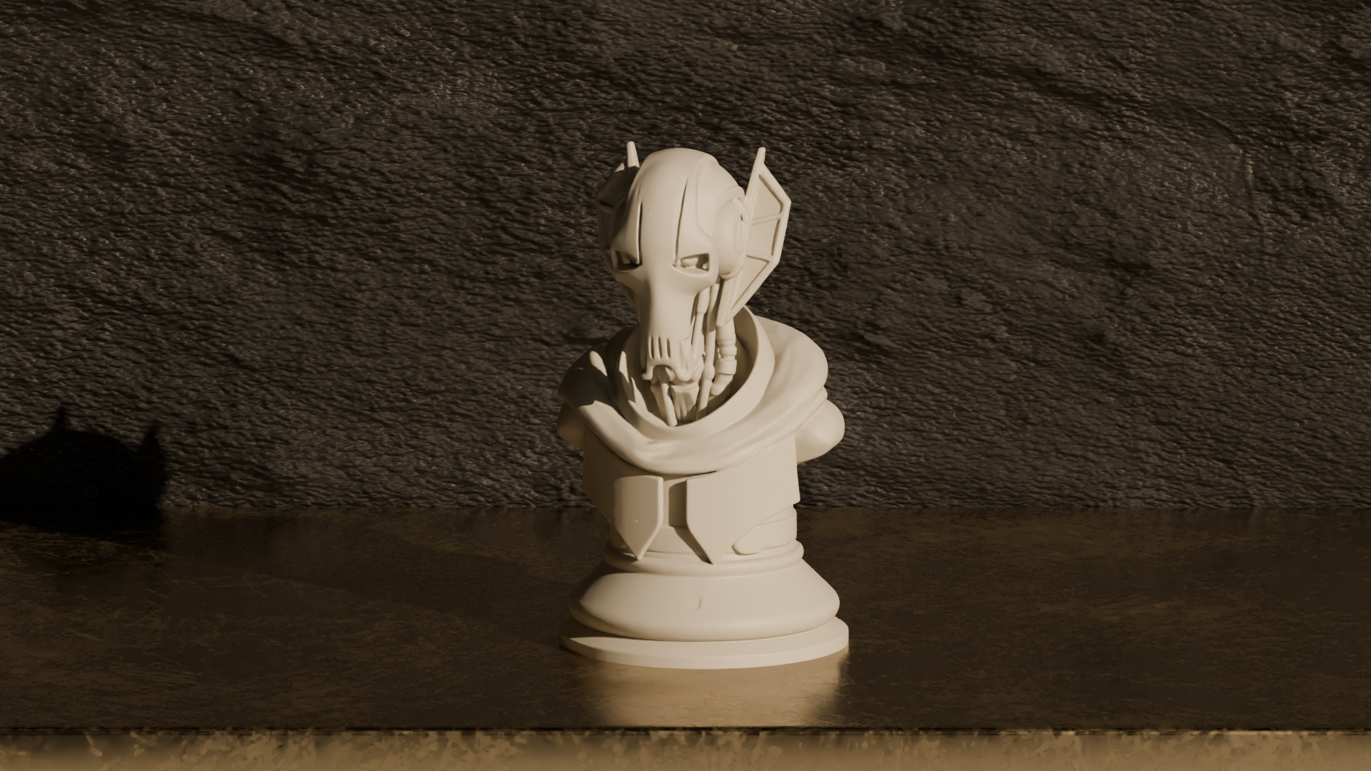 General Grievous Bust - Star Wars Home Decor 3D model