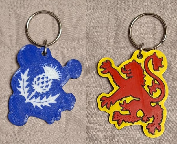3D_RED-55mm_LION_FLOWER_KEYfob