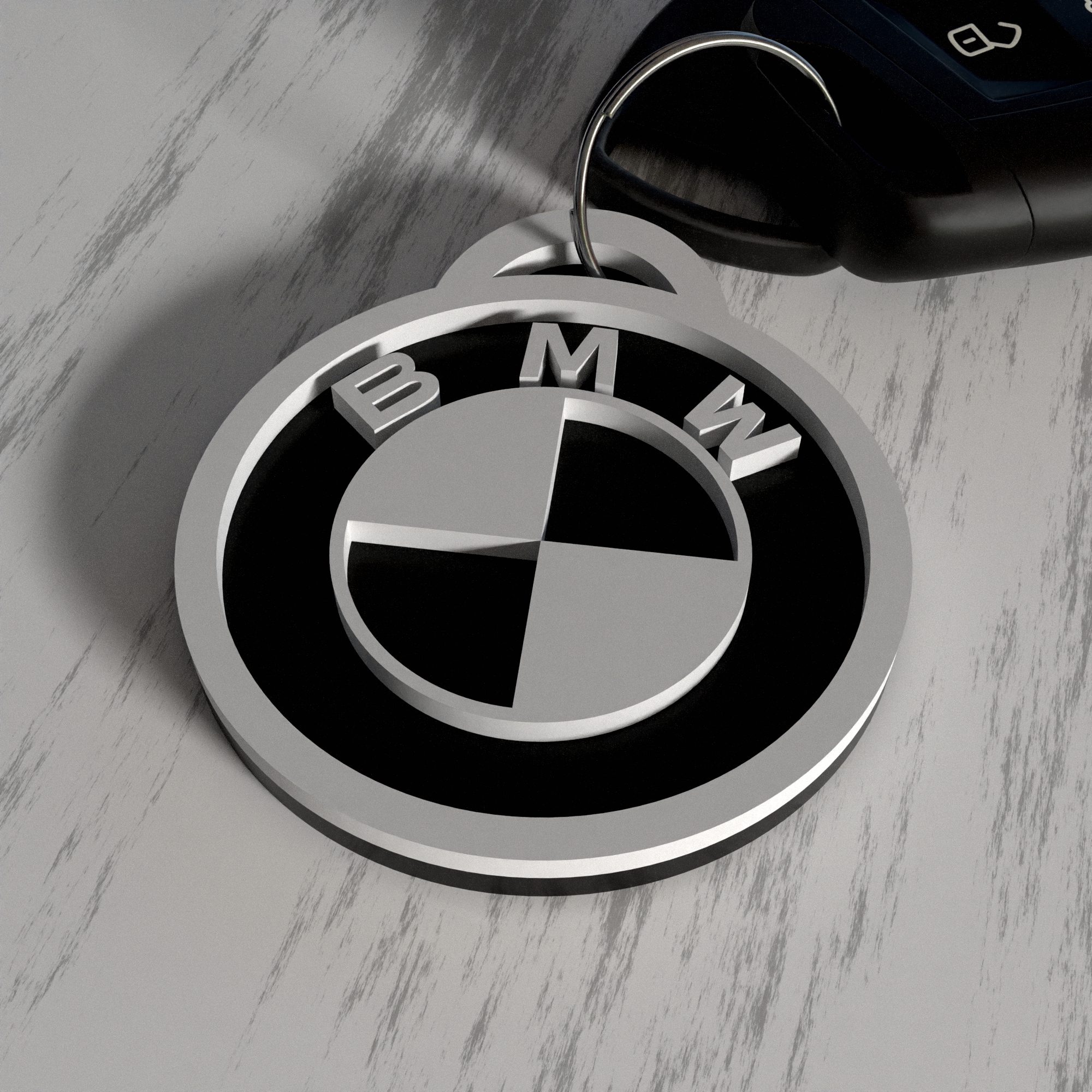 BMW Keychain NFC tag