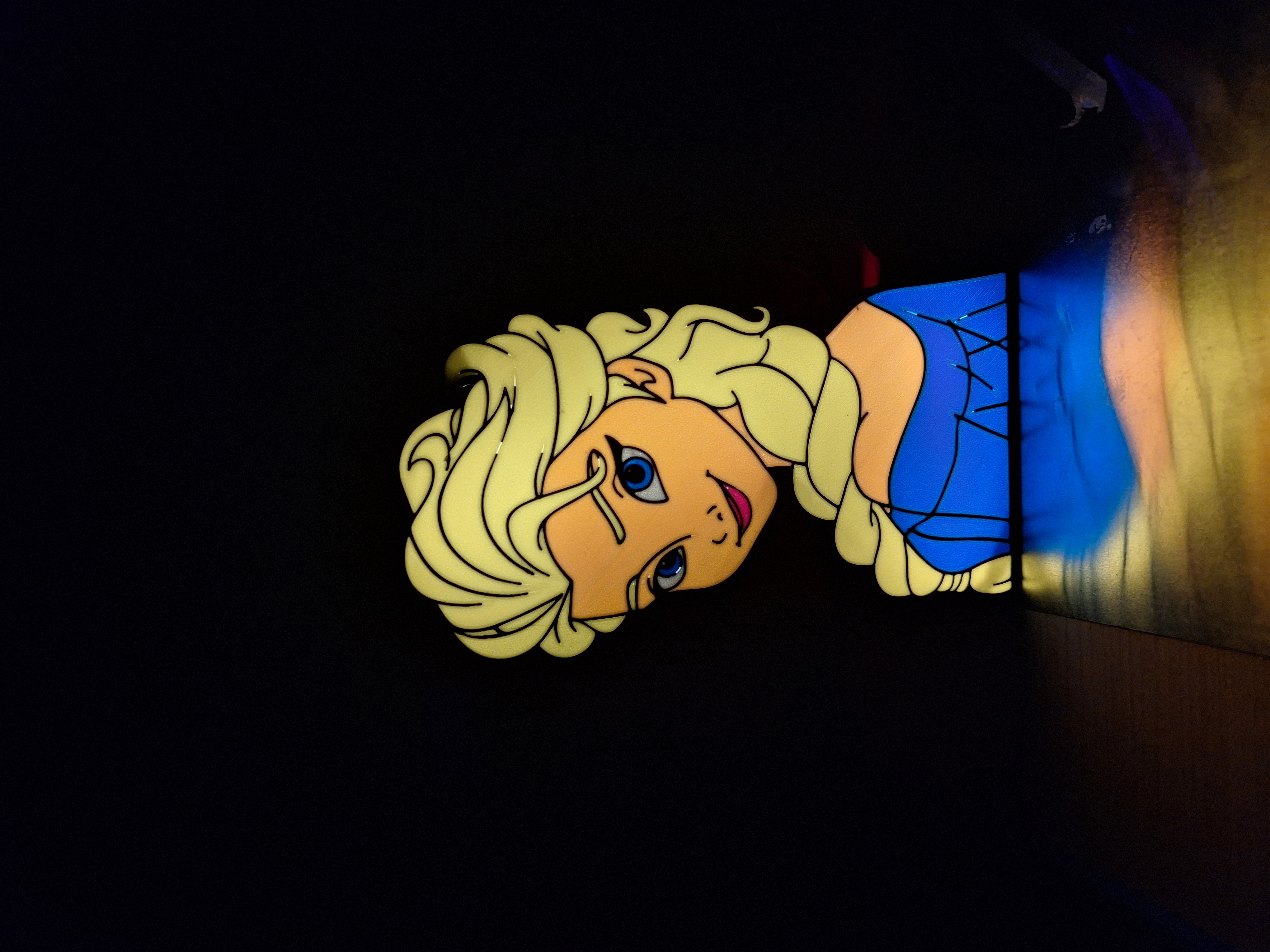 Elsa Frozen Lightbox