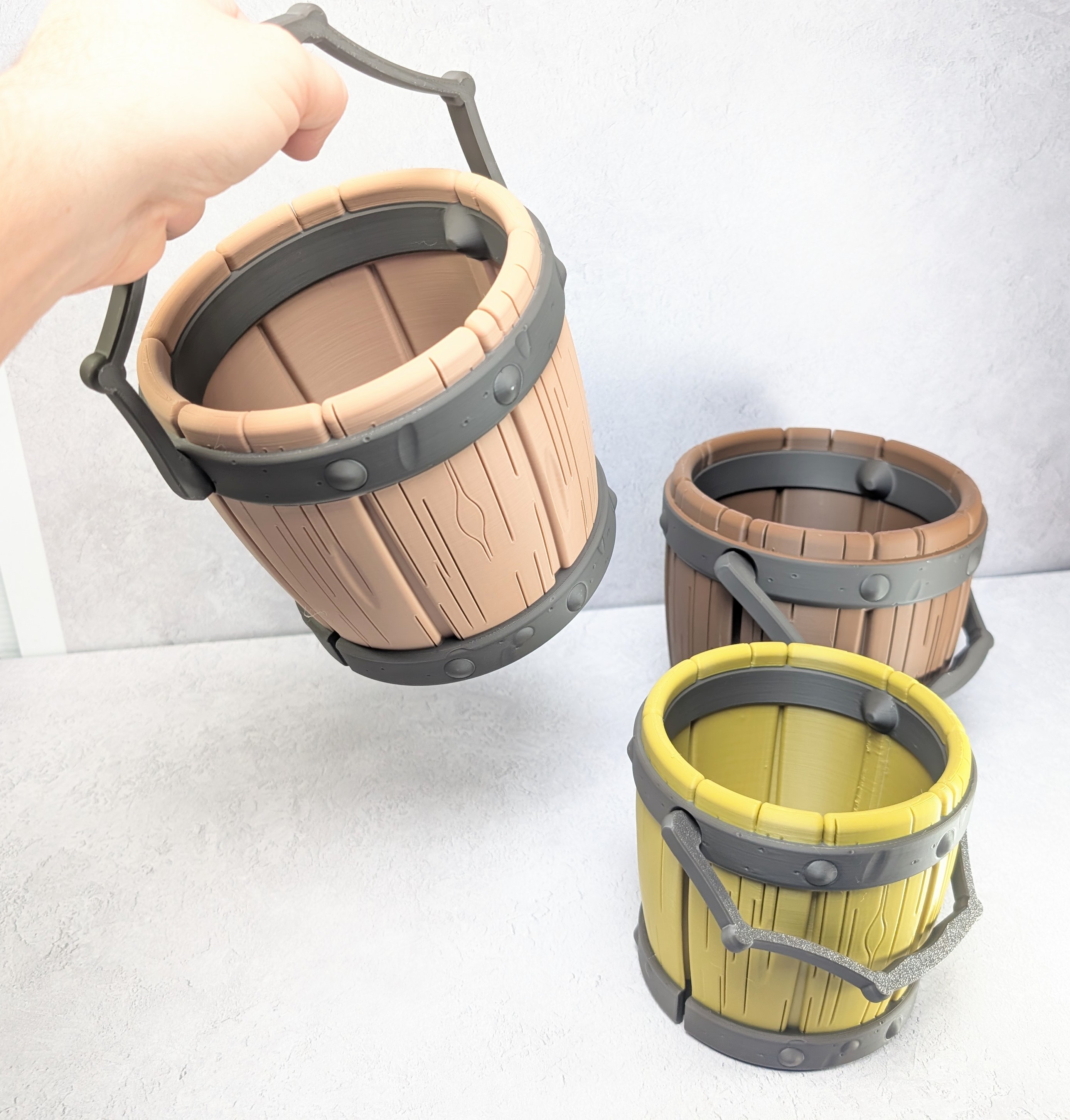 Blacksmith's Pail (no multimaterial required!)