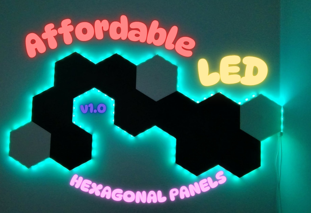 Lightweight & Affordable Hexagonal Wall Panel v1.0