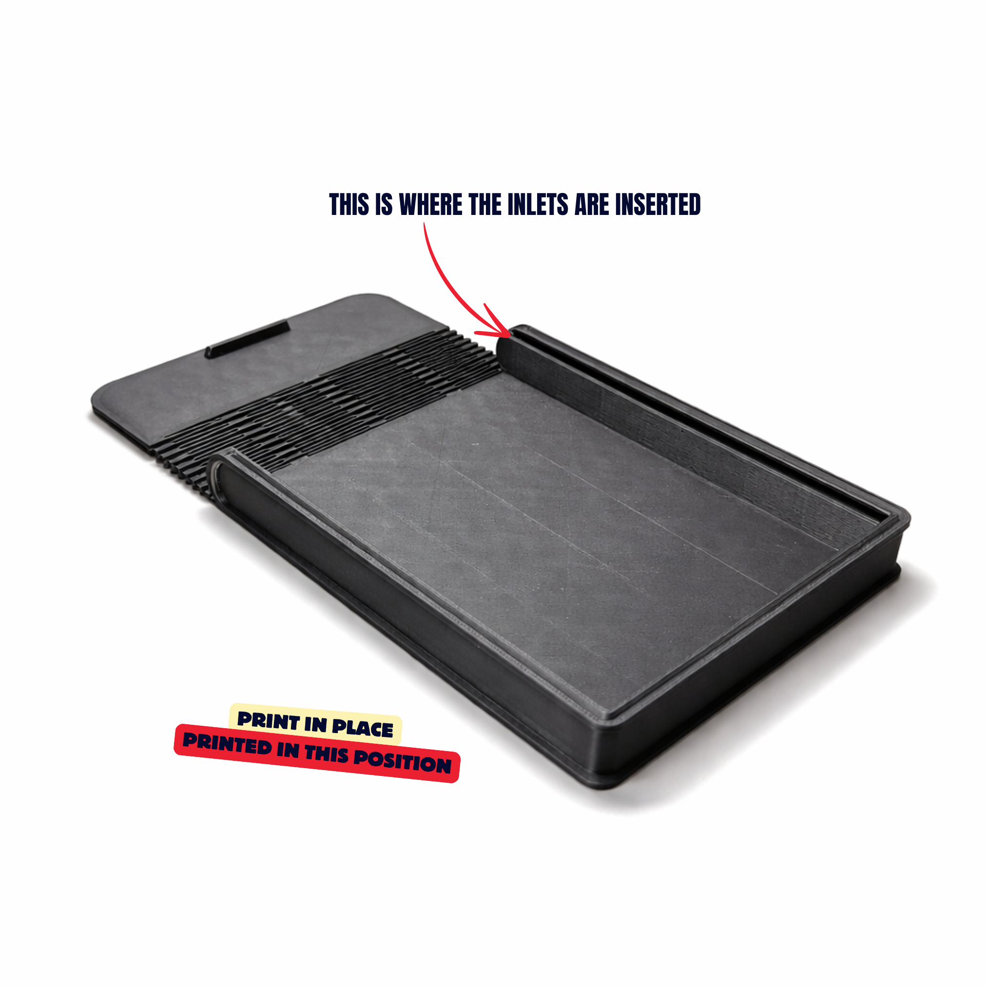 CASE WITH INLETS (PRINT IN PLACE) / PENCIL CASE / NO SUPPORTS / FLEXI / ORGANIZER / HOMEDECOR / DESK — thumbnail 8