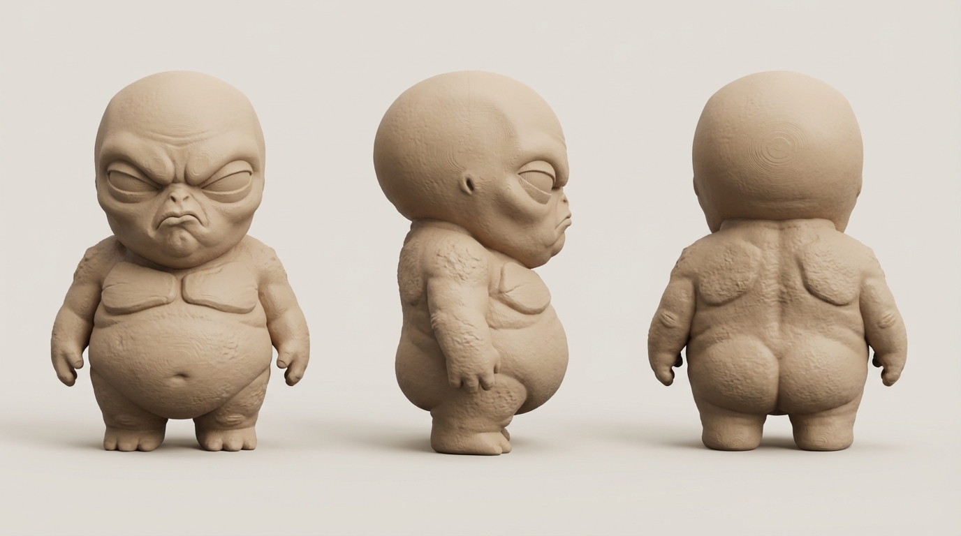 Fat Grumpy Alien — miniatura 2