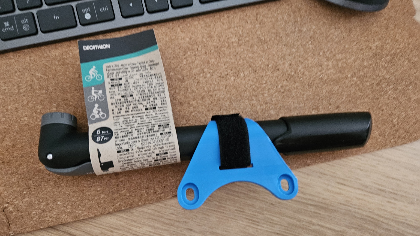 Decathlon Rockrider Hand Pump 100 Mount