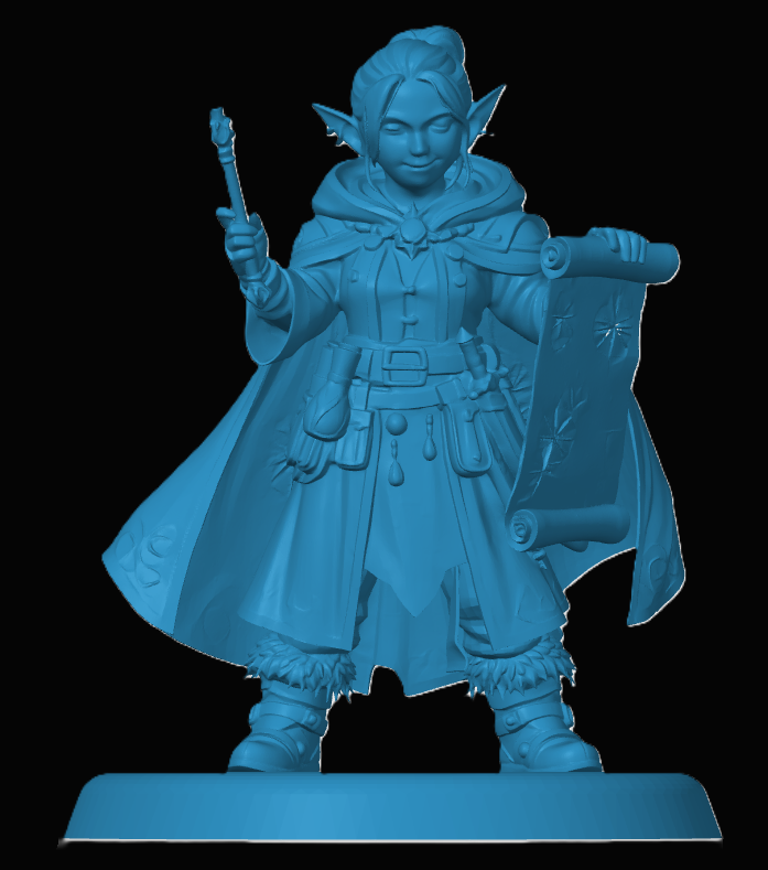 Miniatura 3 do modelo 3D Gnome Wizard