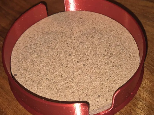 Coaster (100mm) stacking aid