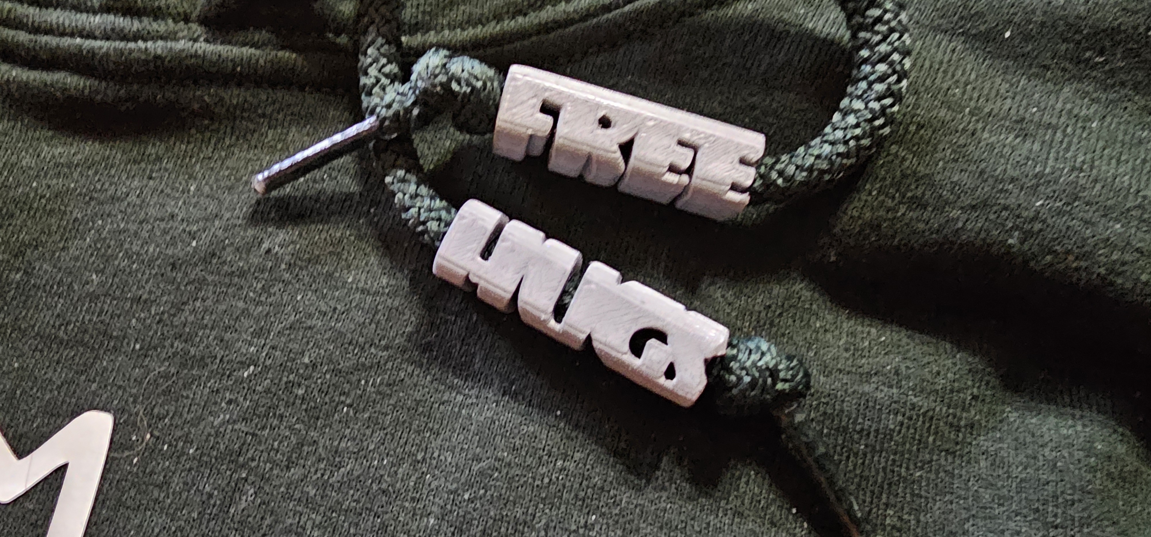 Free Hugs beads
