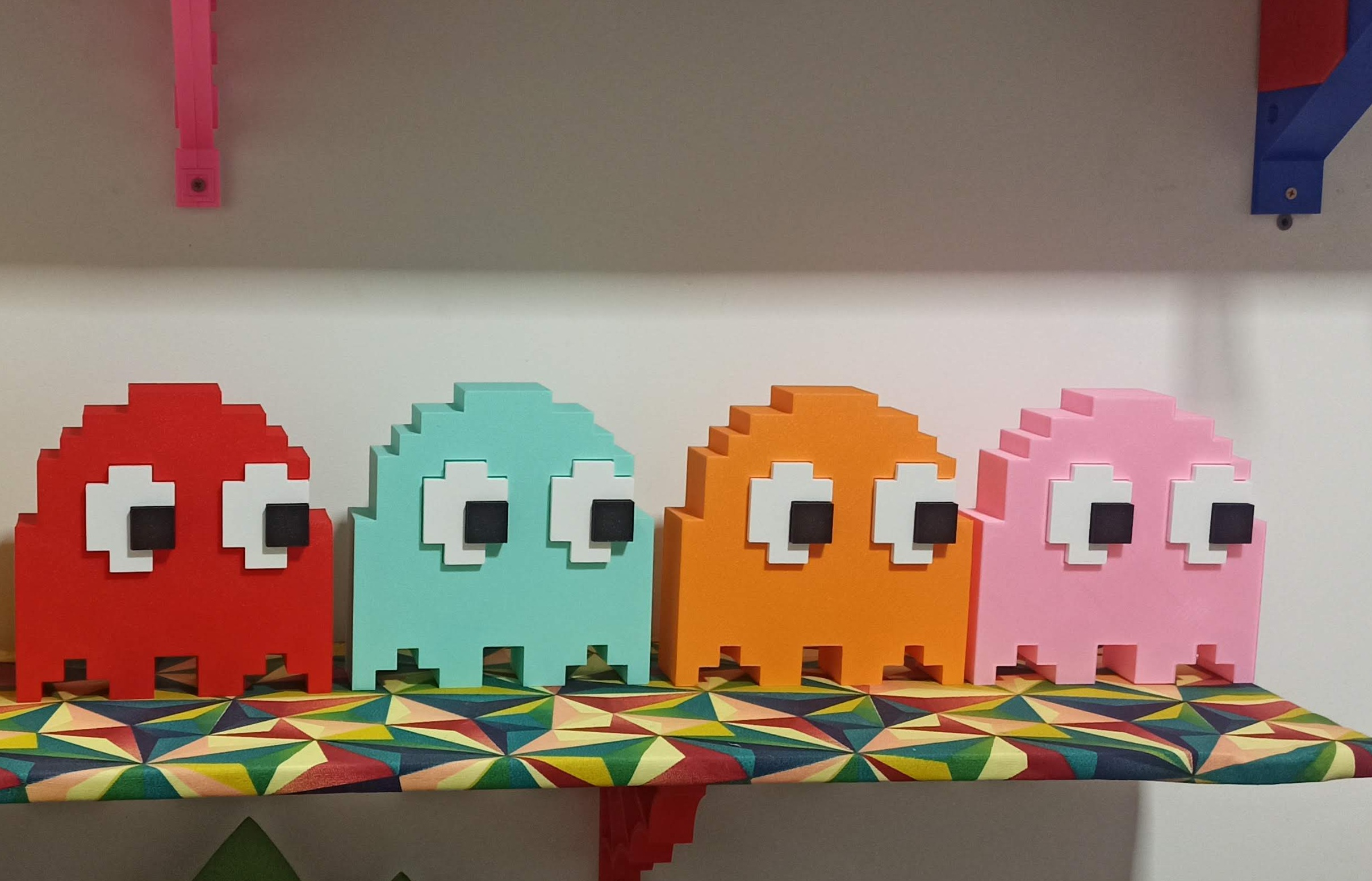 Pac Man Ghosts