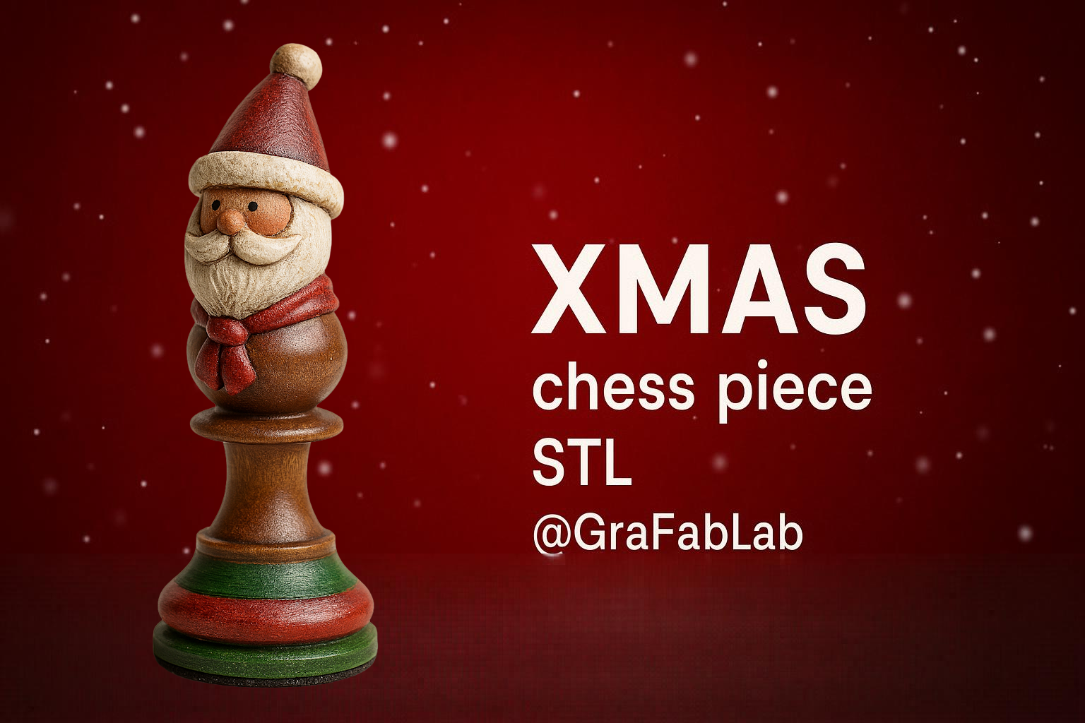 Xmas "King" - chess piece