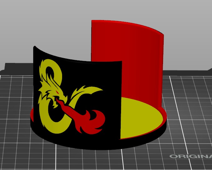D&D Untersetzer Halter D&D Coaster holder
