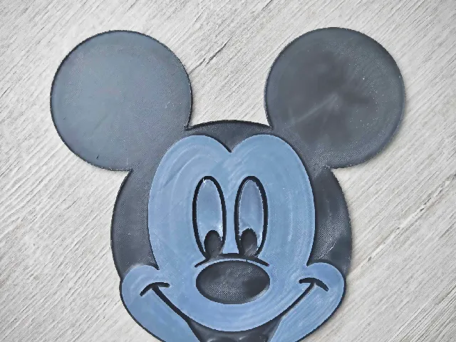 Mickey mouse coaster