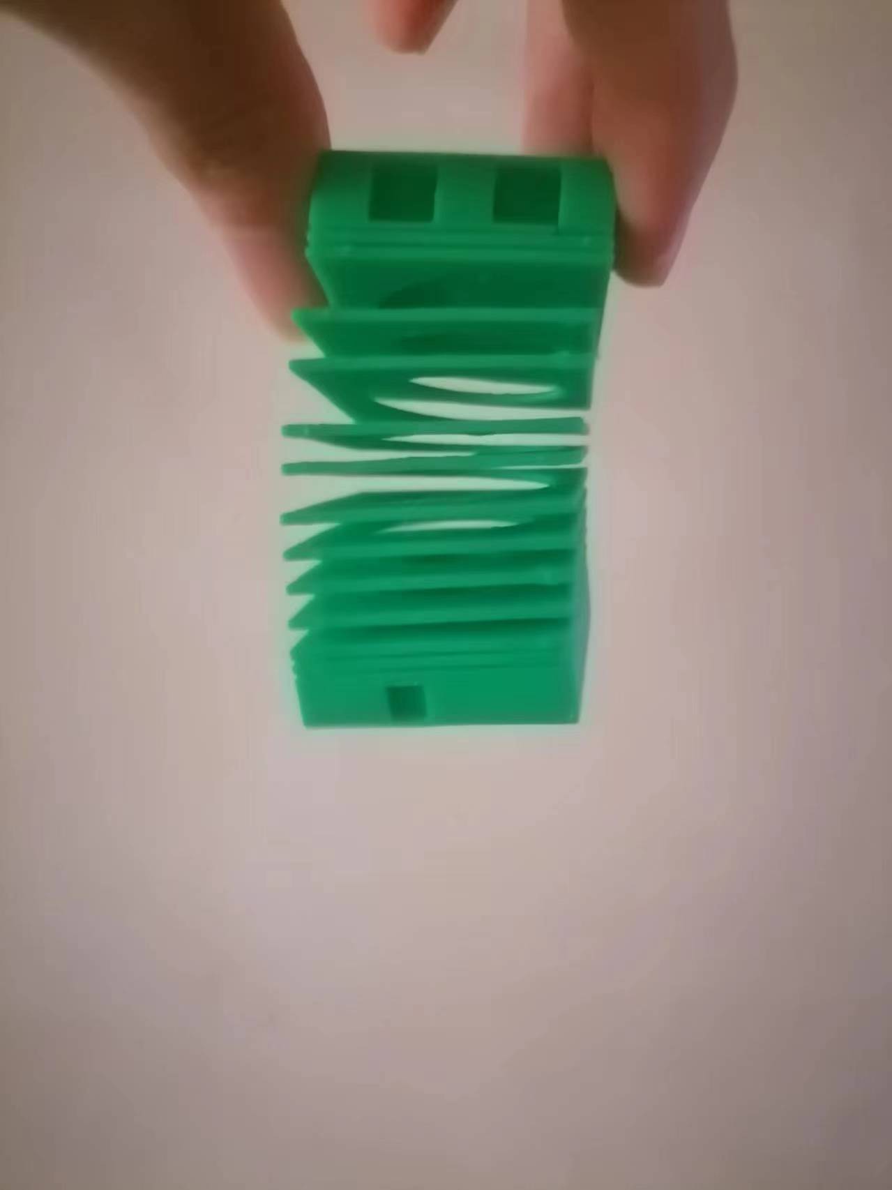 Miniatura 2 do modelo 3D Minecraft Integrated Movable Spring Slime