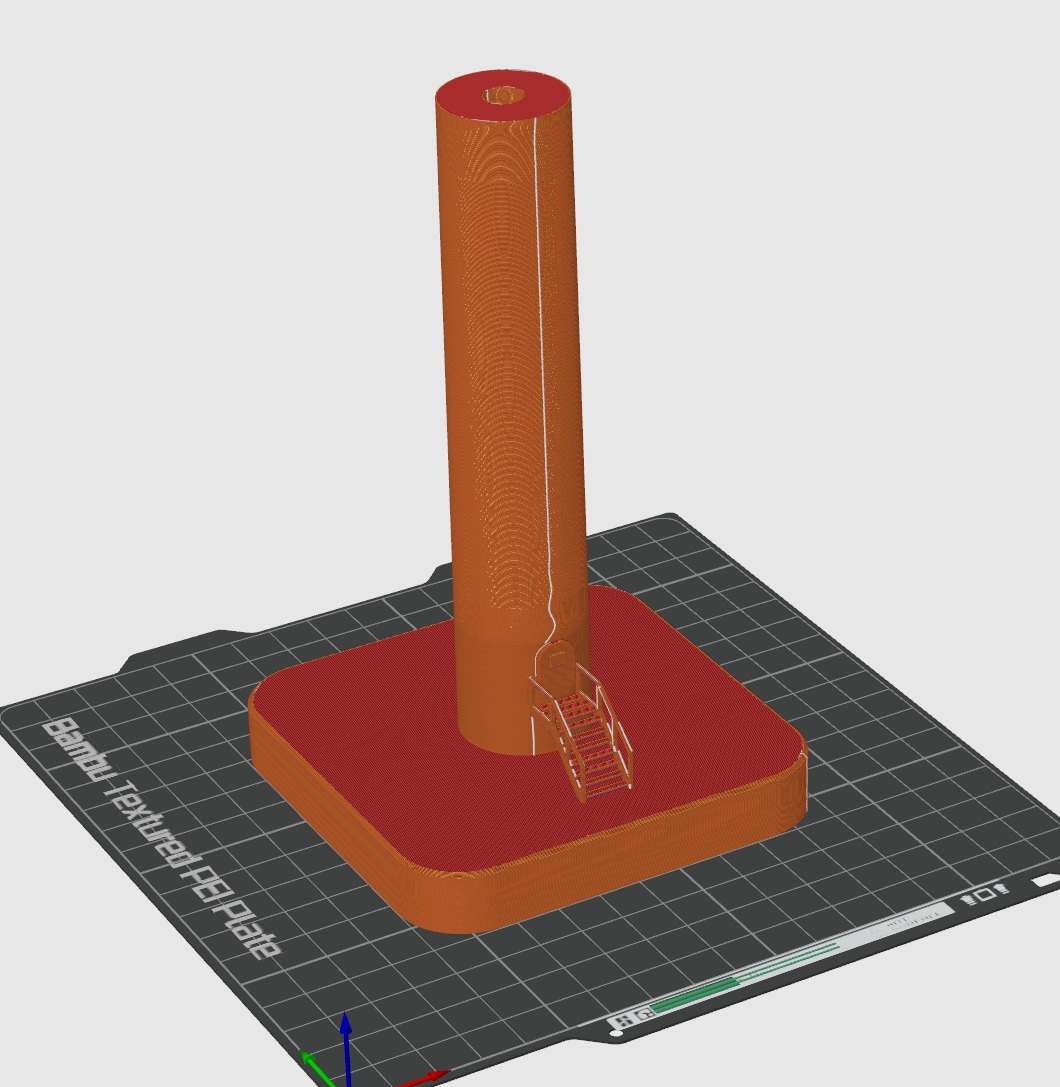 Rounded Base for 55 cm Wind Turbine