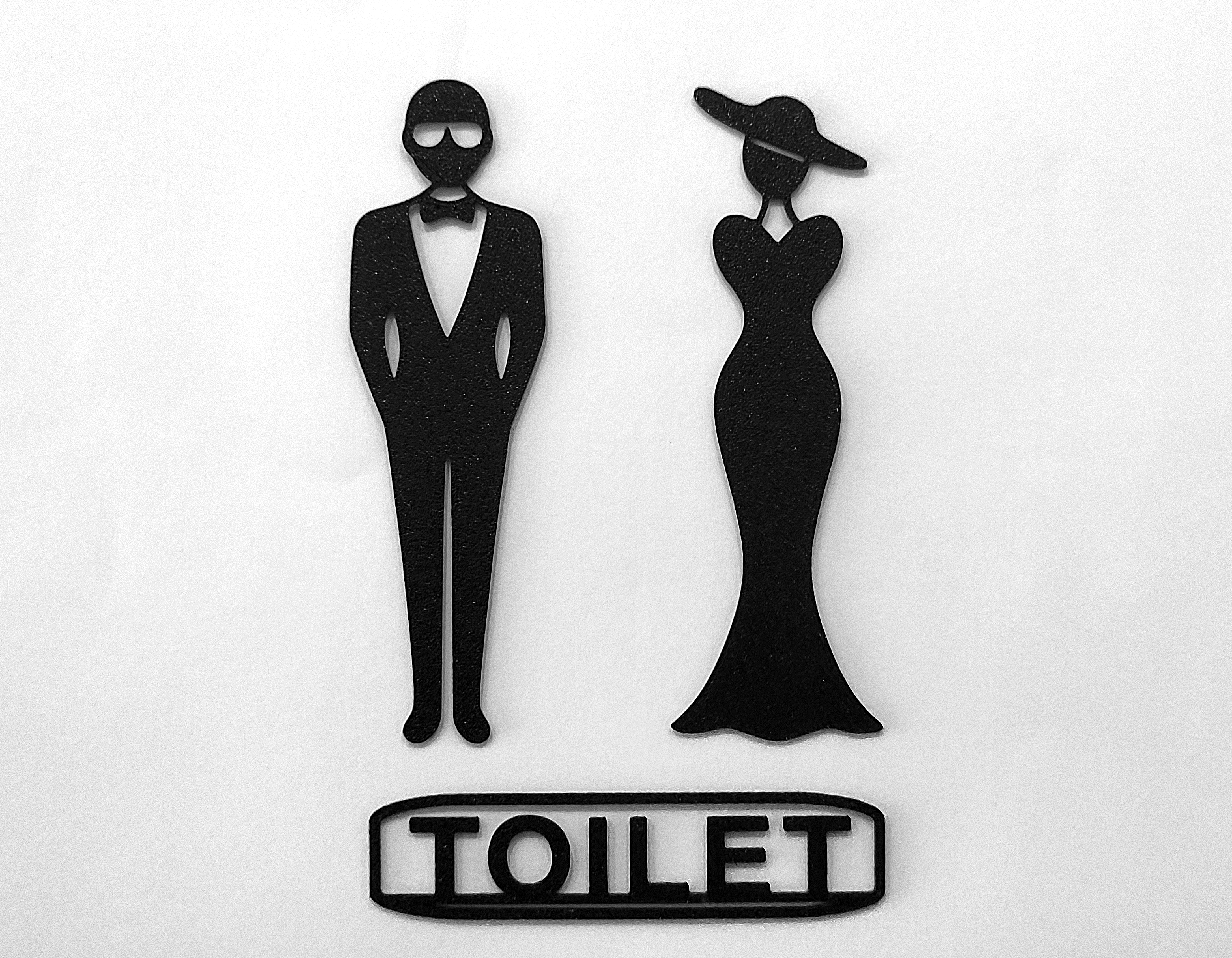 Glamour “Toilet” Door Hanger