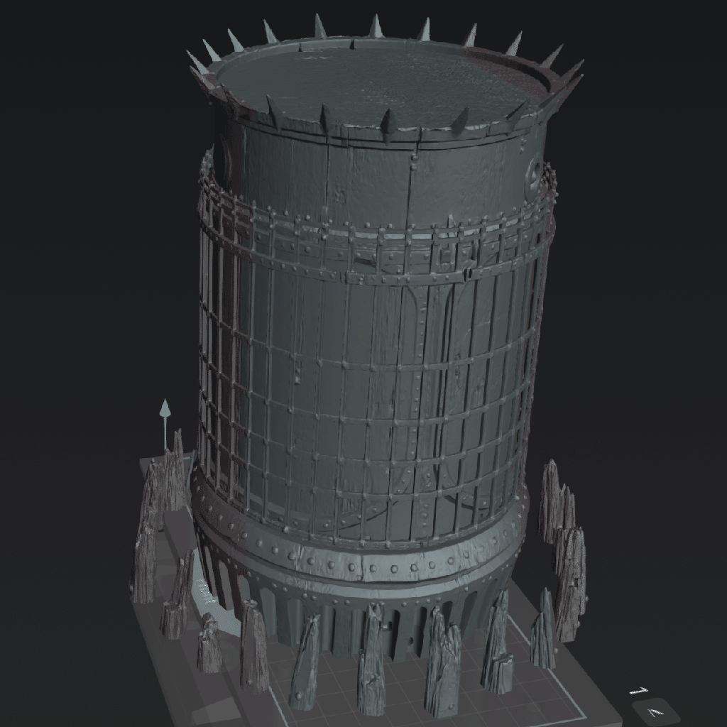 Brine Lung Boiler Terrain - The Eightpints The Docks