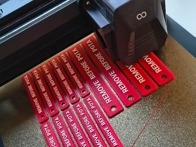 Remove Before POTA