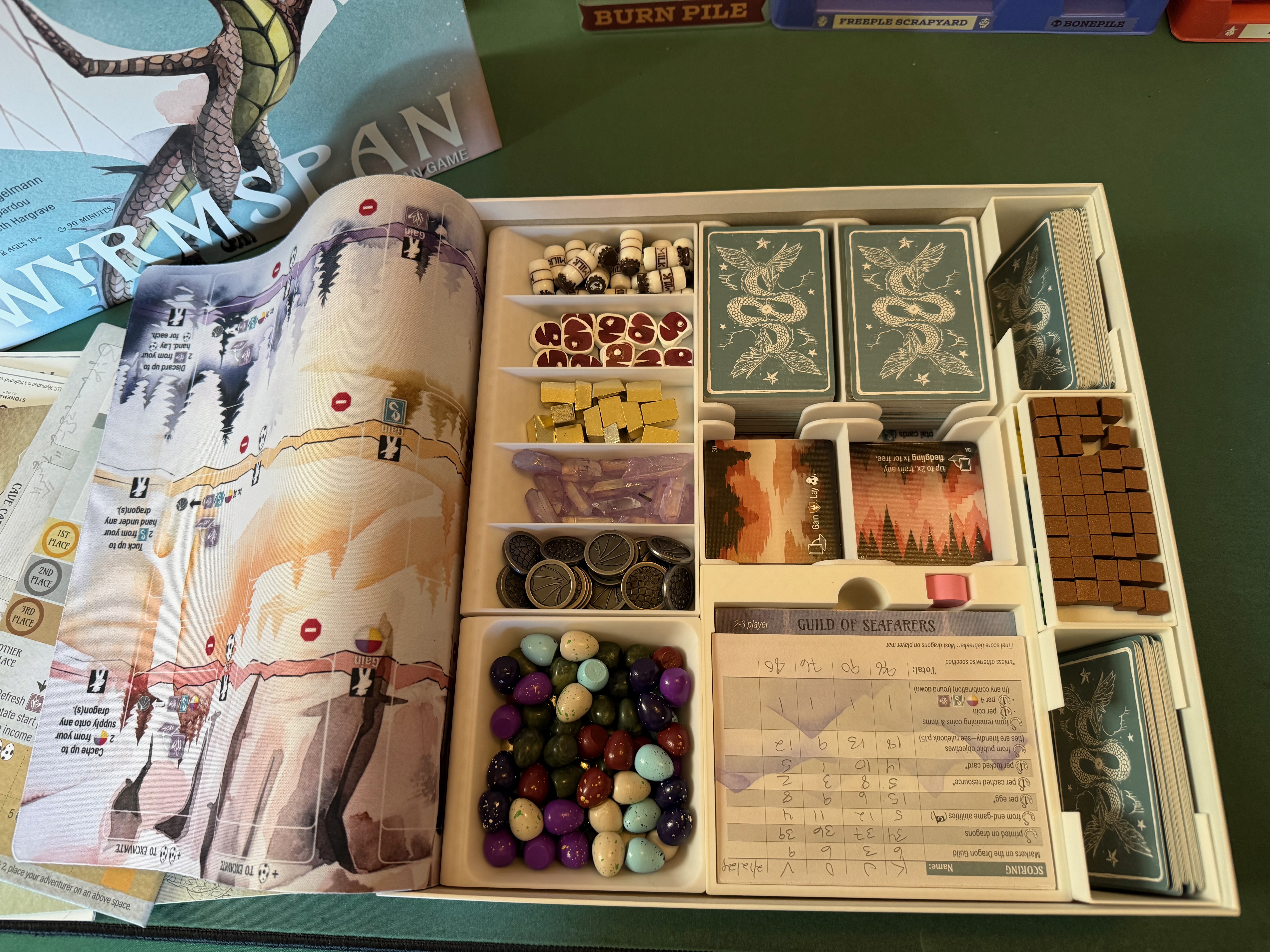 Miniatura 11 do modelo 3D Wyrmspan Board Game Insert