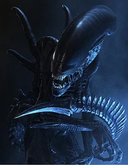 simple poseable xenomorph