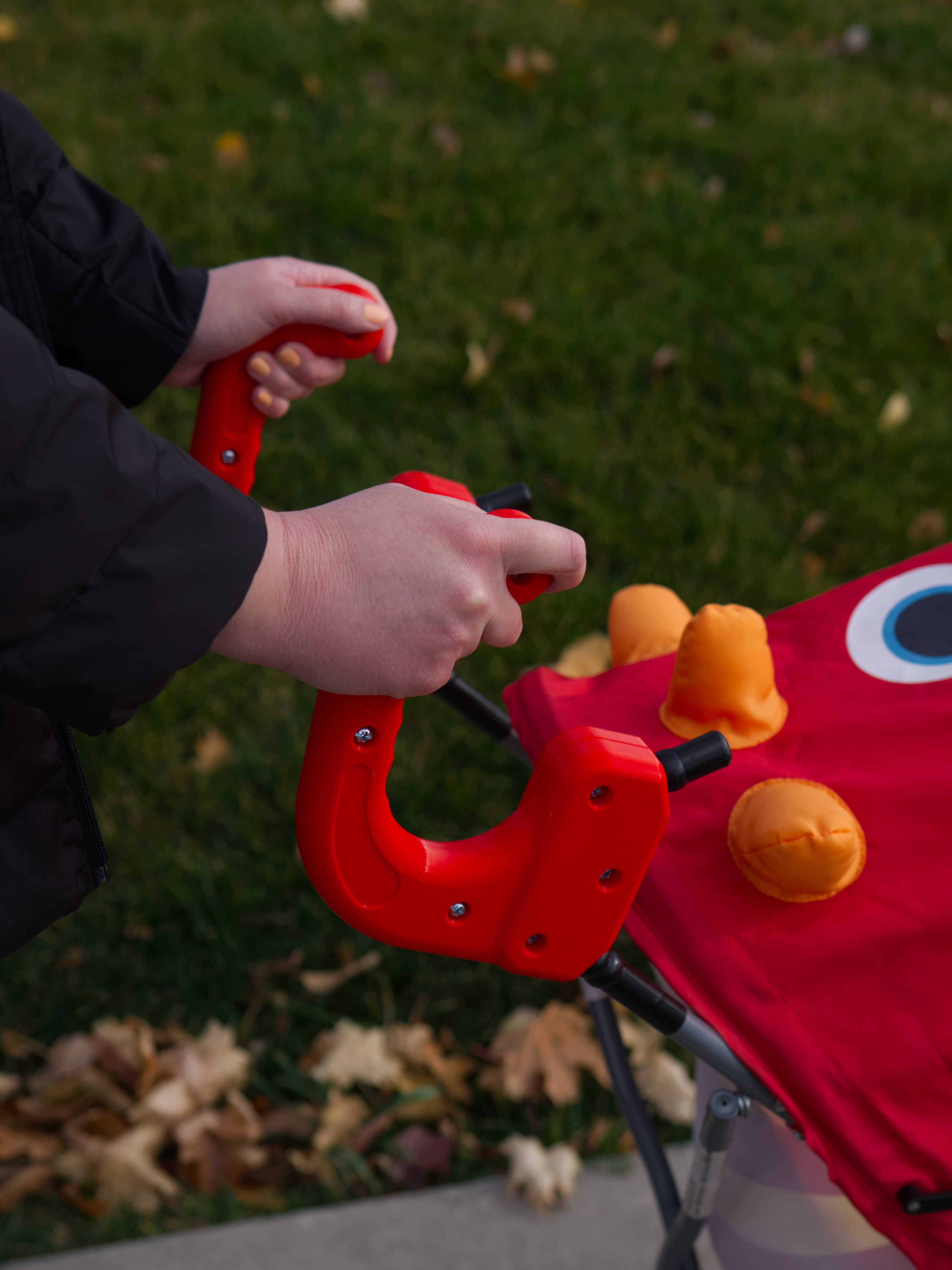 Miniatura 3 do modelo 3D Umbrella Stroller Hook Handle