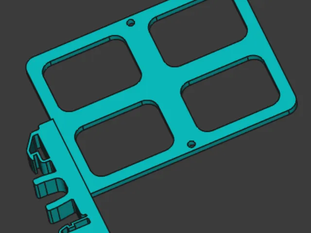 DIN rail mount for Starlink Gen 2 PoE injector
