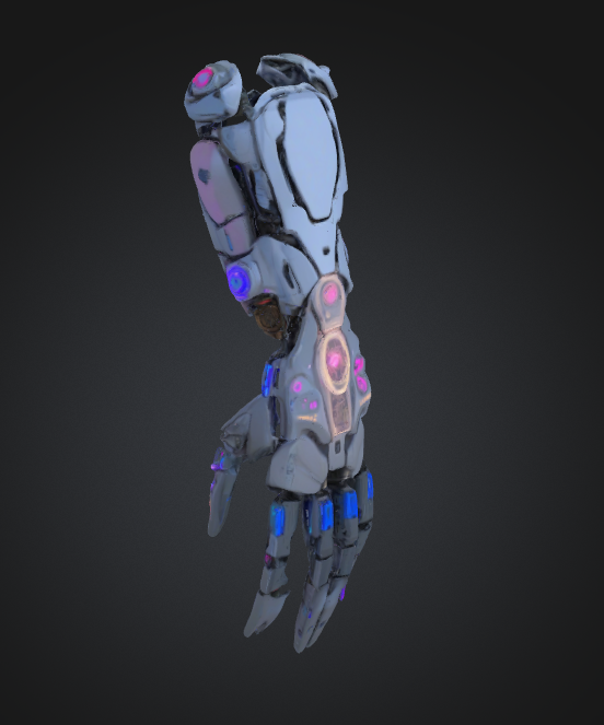 Cybercore Gauntlet – Futuristic Power at Your Fingertips