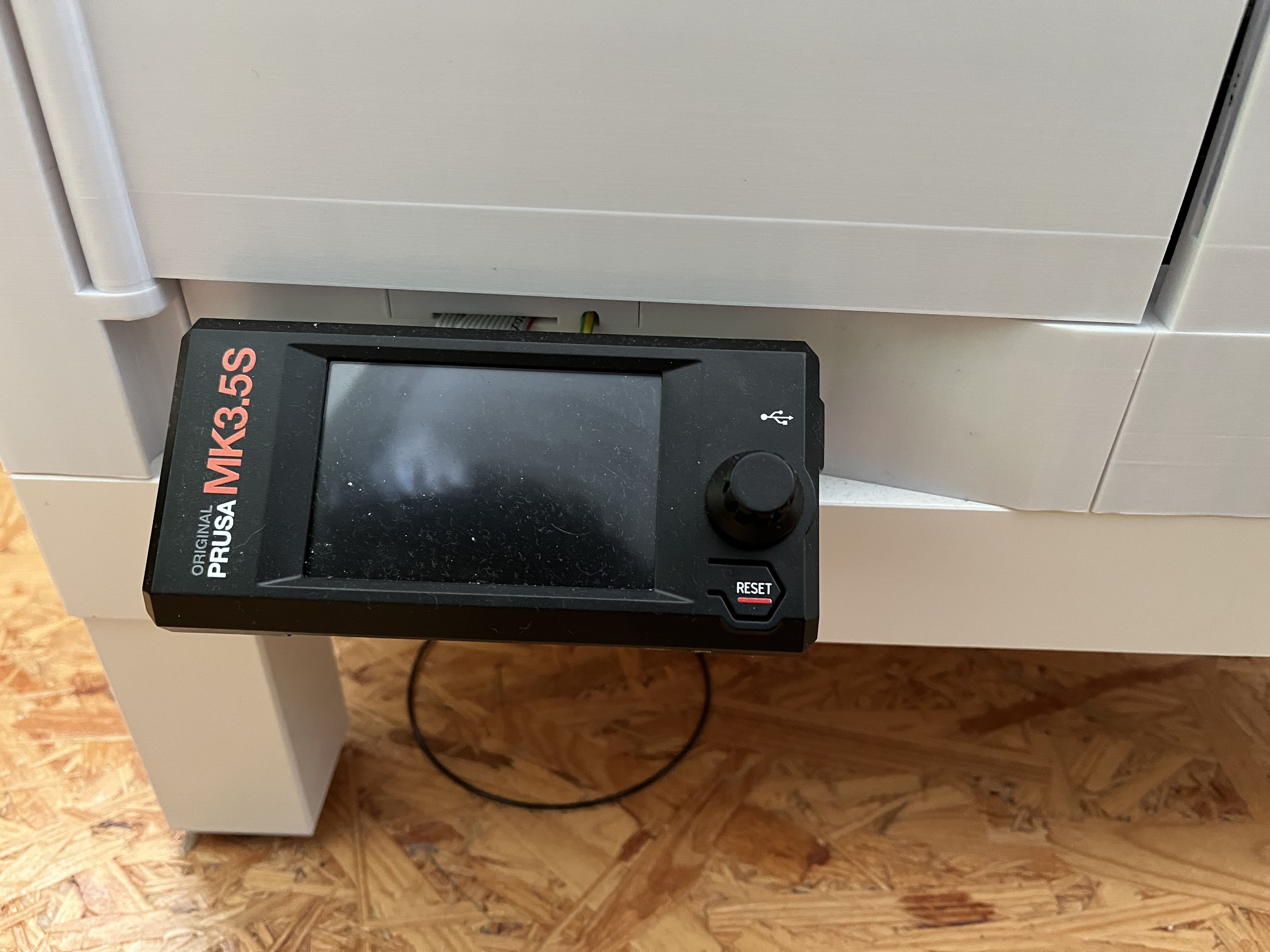 Ikea Lack - Enclosurer - remix pover switch and LCD Prusa MK3/MK4 3D model thumbnail