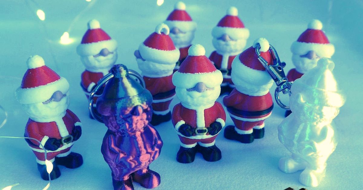 Mini Santa by C47_3d | Download free STL model | Printables.com