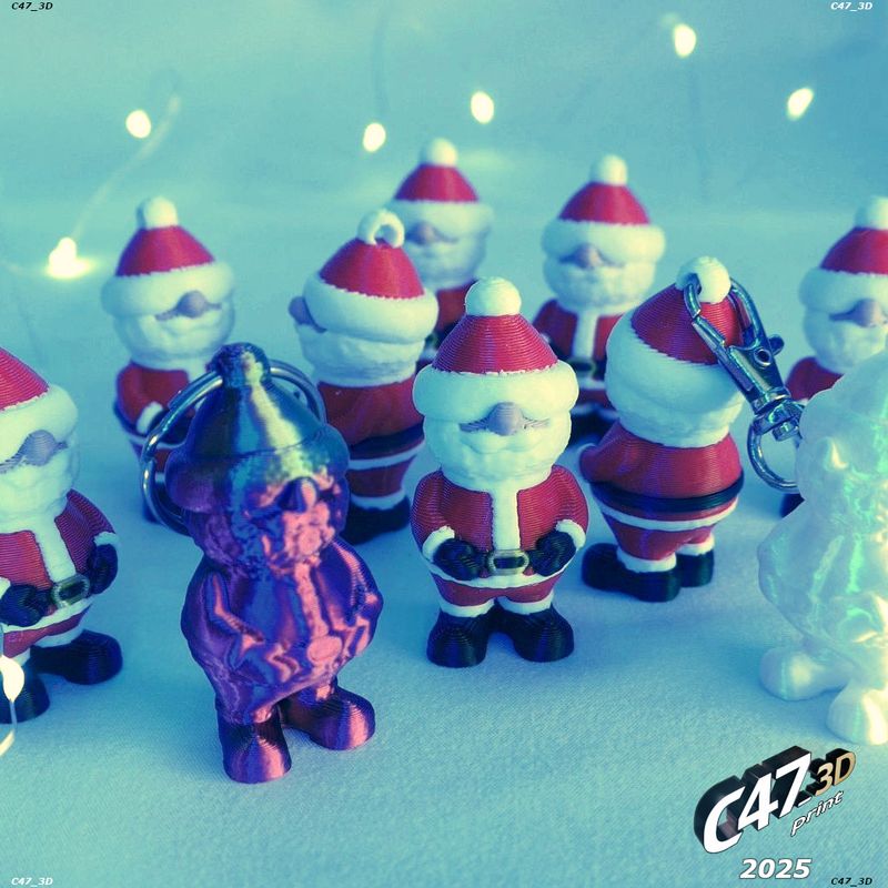 Mini Santa by C47_3d | Download free STL model | Printables.com