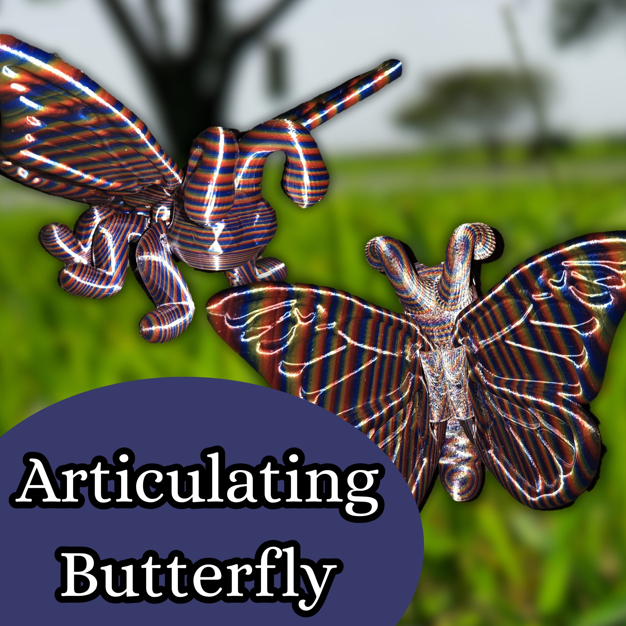 Articulated Butterfly