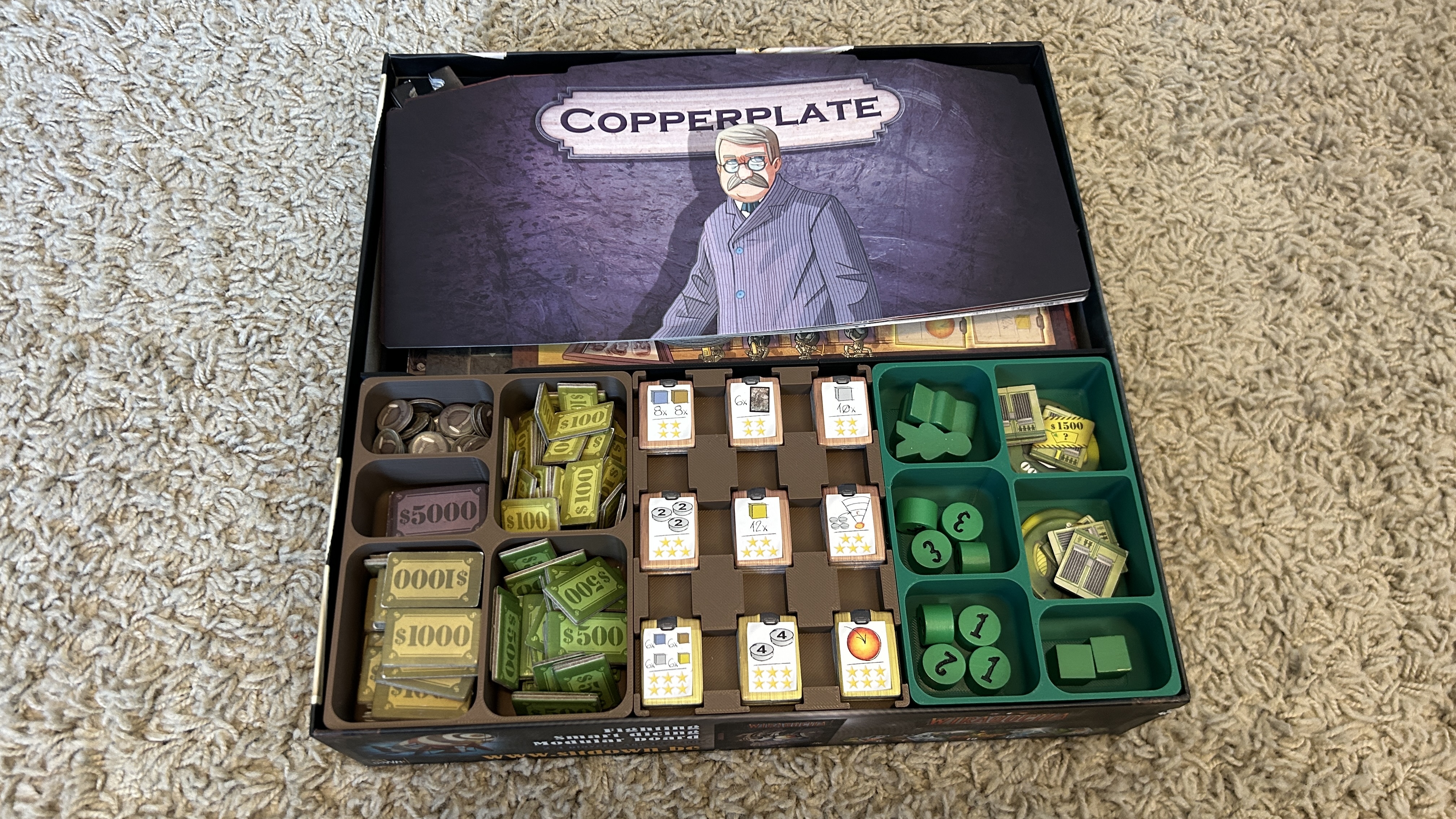 Rockwell Board Game Insert