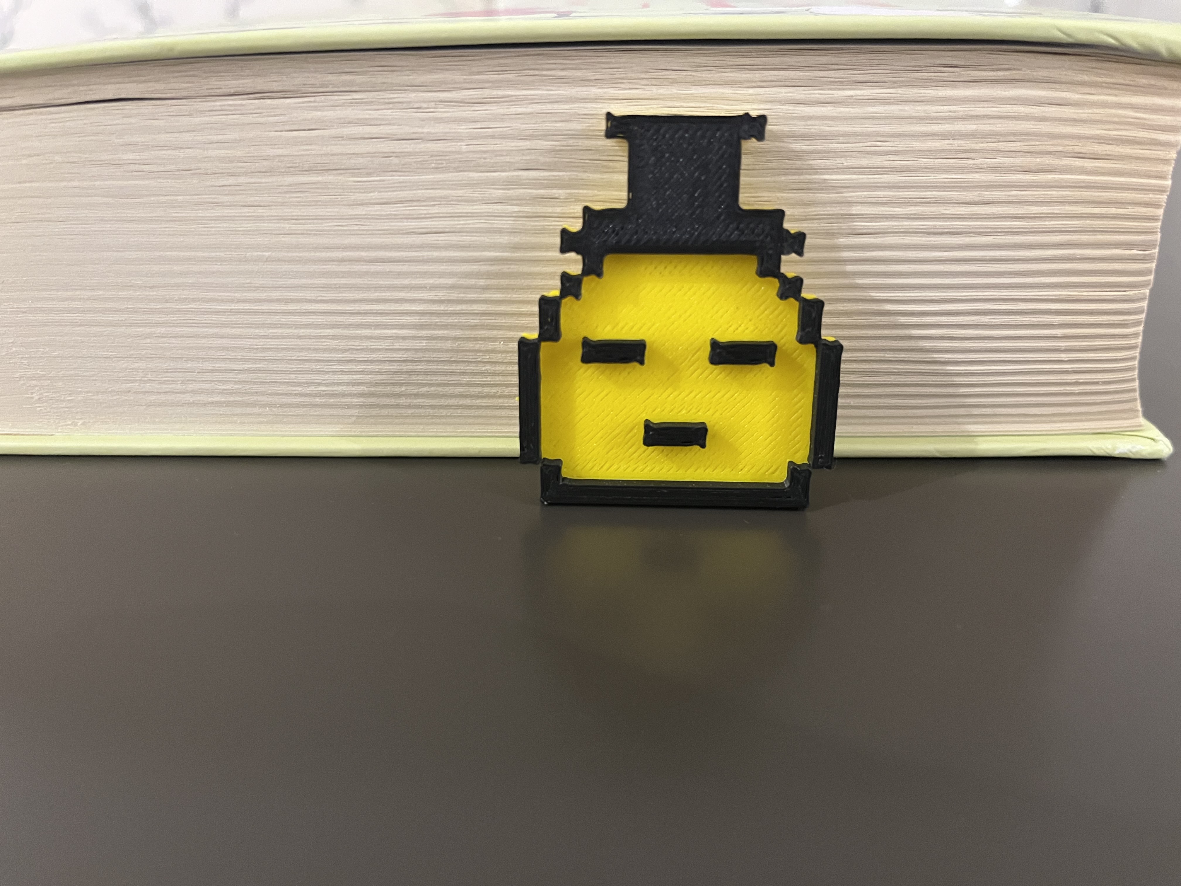 Pixel lava slime