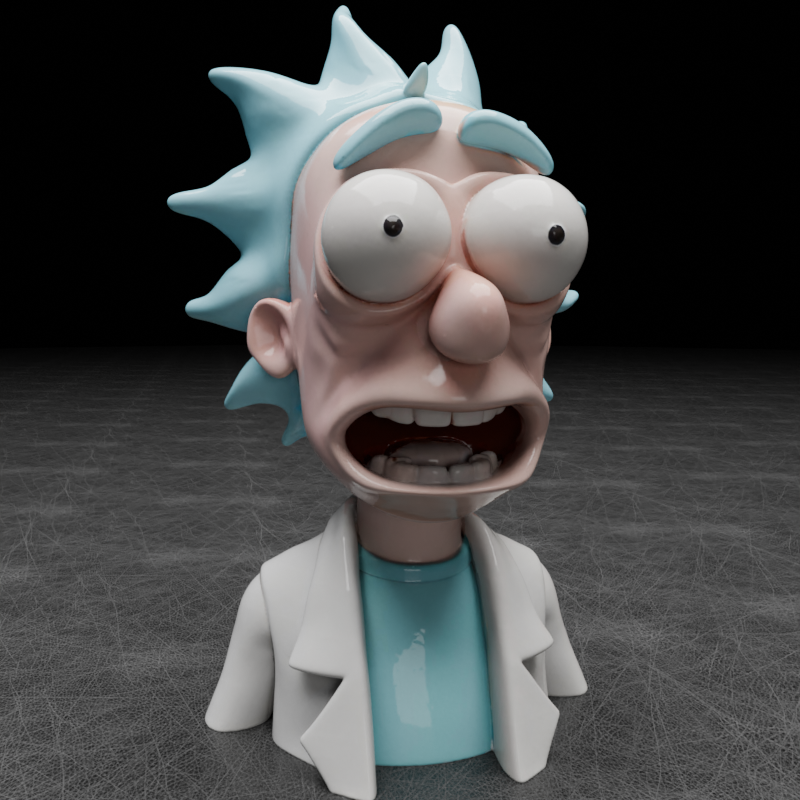 Rick's head