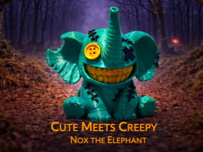 Nox the Nightmare Elephant -Cozy Horror Collection