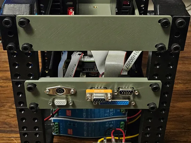 6.5" Industrial Control Rack, PC104, DIN, TB6600
