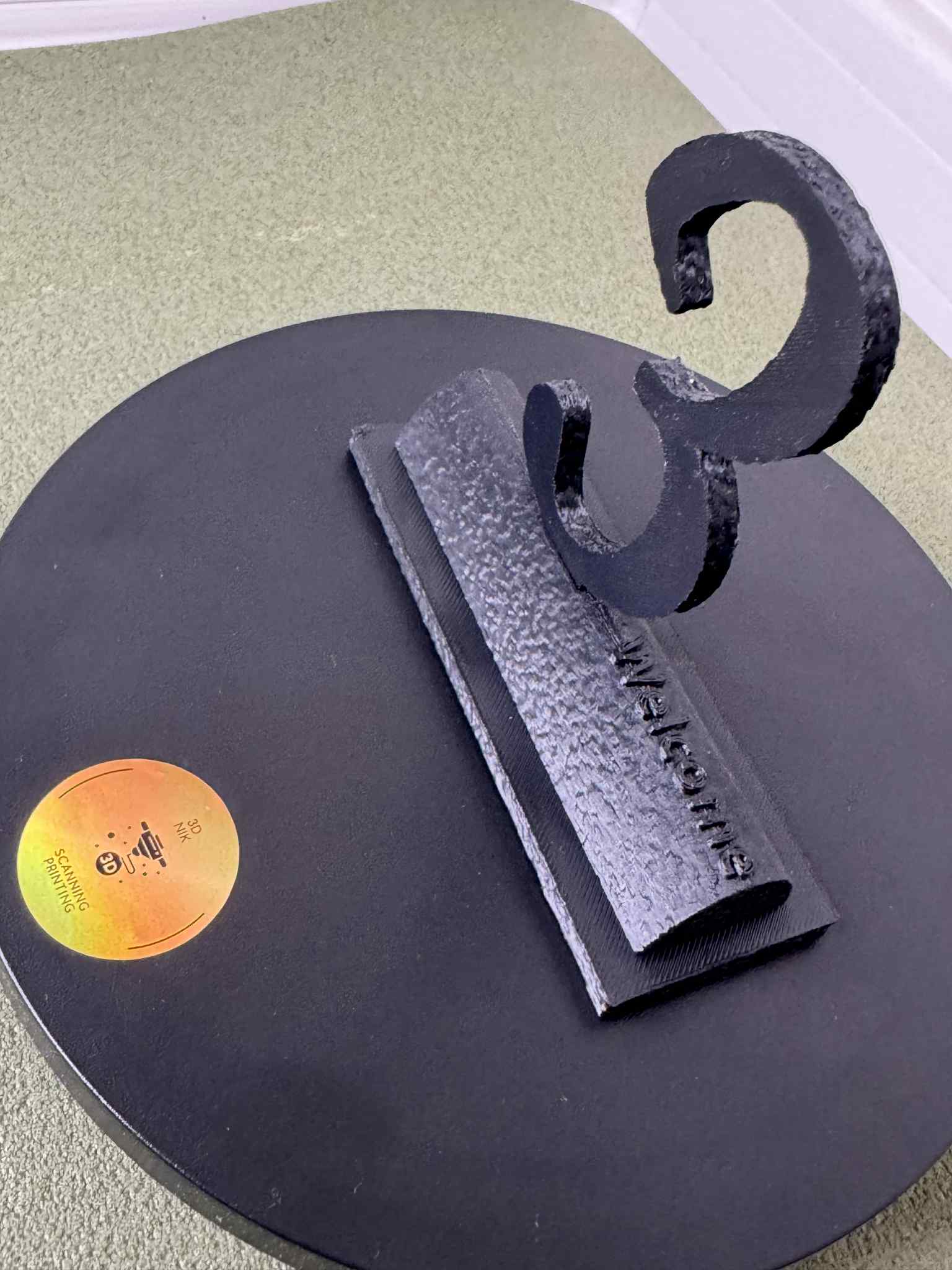 Miniatura 3 do modelo 3D Custom Table Numbers Personalized