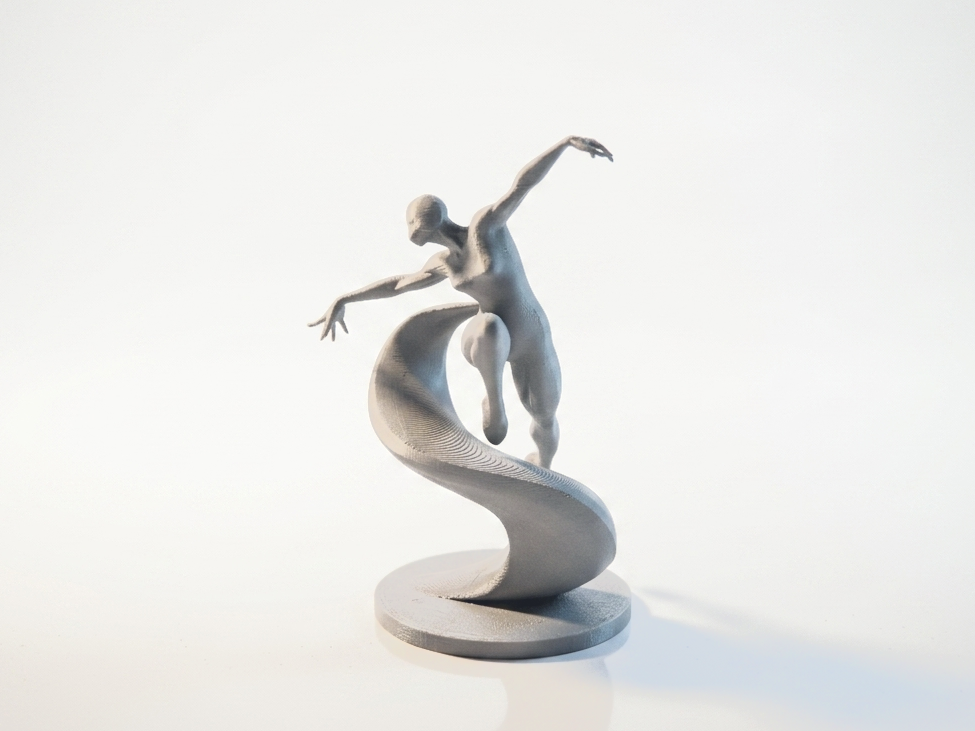 Ballerina Sculpture Female Figure 3D Printable