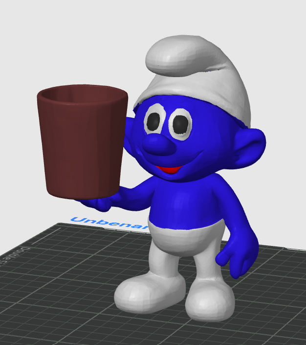 Smurf Penholder
