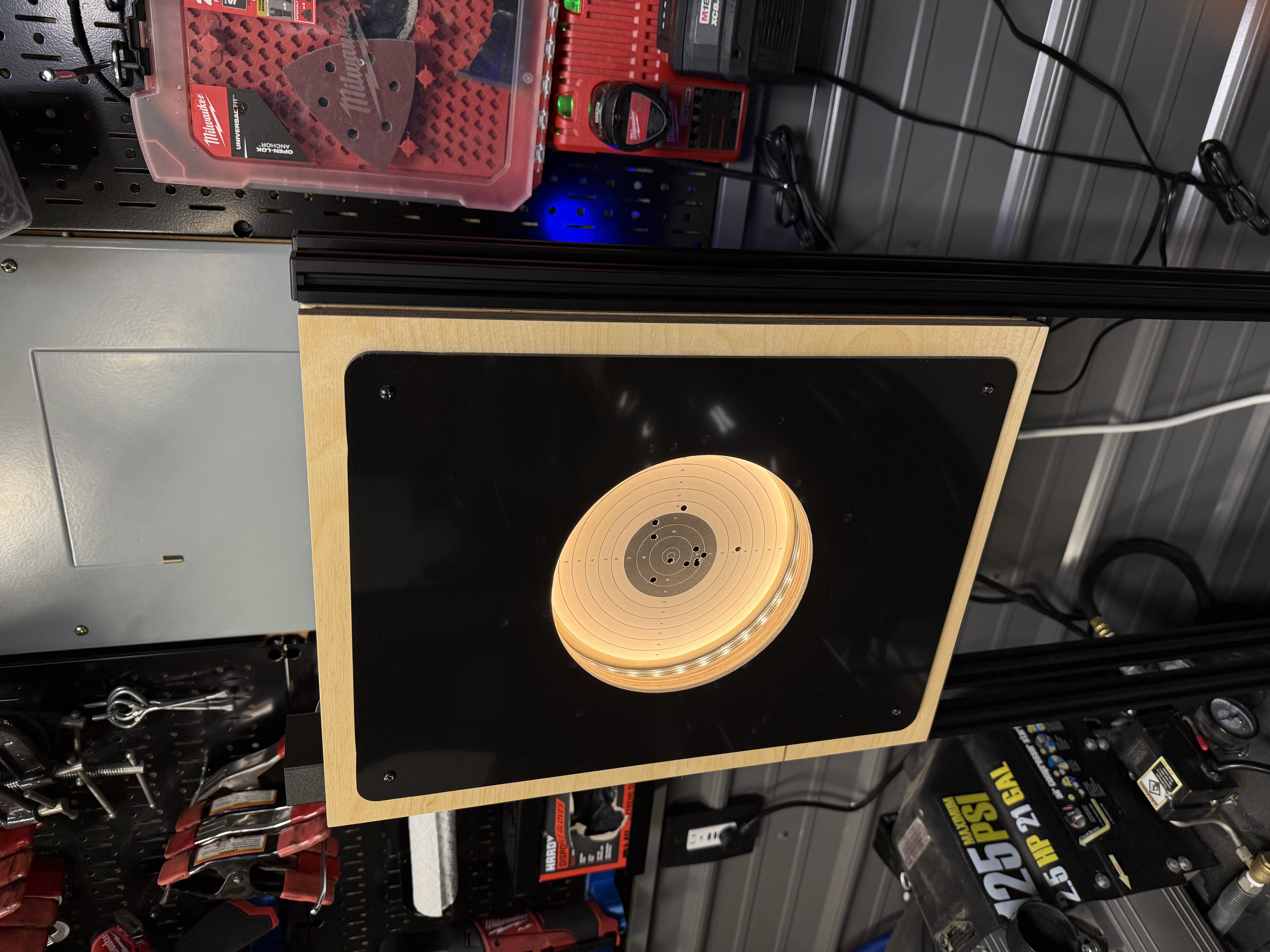 freETarget Minimalist + LED + Wifi