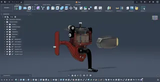 Baitcaster fishing reel, 3:1 ratio by Mod123 | Download free STL model |  Printables.com